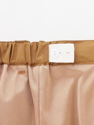 マタニティ スカート|【産前産後対応】ベルト付フレアスカート【出産後も長く使える】