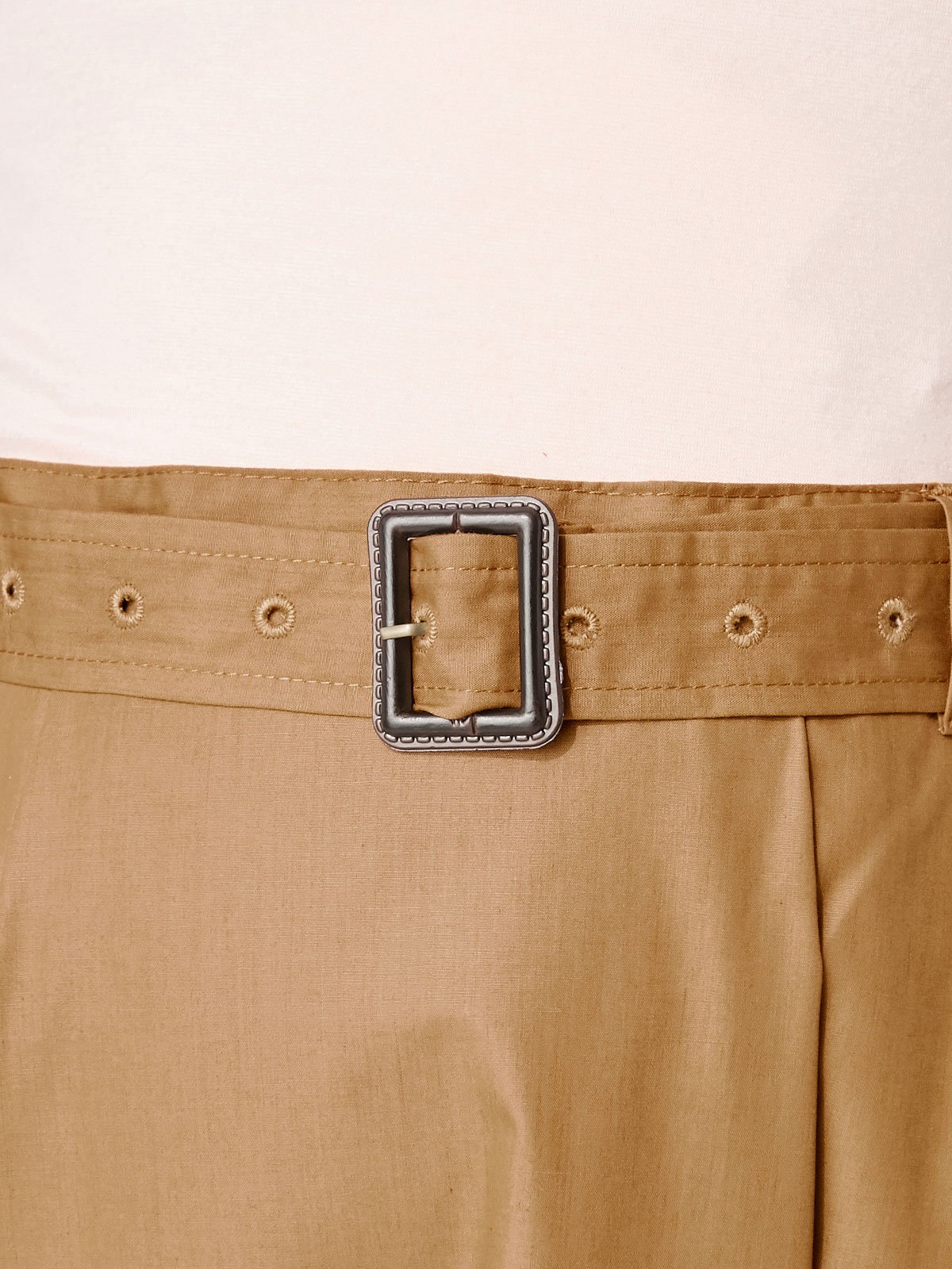 マタニティ スカート|【産前産後対応】ベルト付フレアスカート【出産後も長く使える】