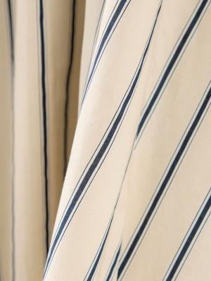 マタニティ スカート|【産前産後対応】マルチストライプたっぷりギャザースカート【出産後も長く使える】