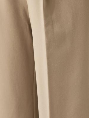 マタニティ パンツ|【産前産後対応】センタープレスソフトクロップドパンツ【出産後も長く使える】