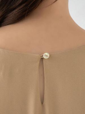 マタニティ ワンピース|【マタニティ・授乳服】ウエスト切り替え半袖ロングワンピース（ブラックリボン付き）【出産後も長く使える】