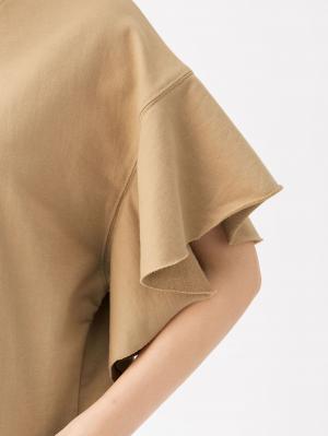 マタニティ トップス|裏毛フレアスリーブトップス マタニティ・授乳服【出産後も長く使える】