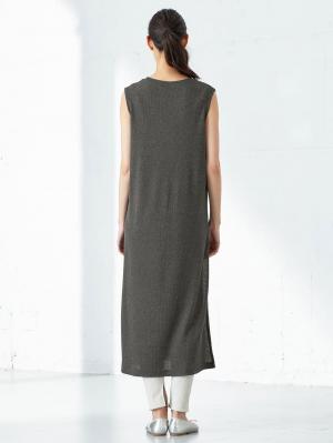 マタニティ トップス|サーマルロングサイドスリットチュニック マタニティ・授乳服【出産後も長く使える】