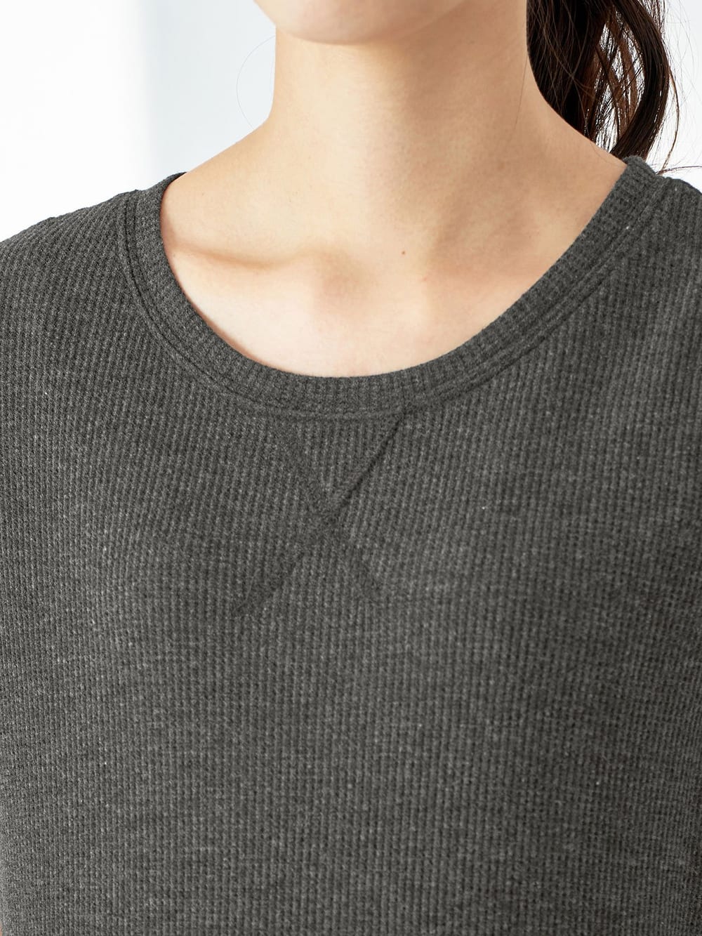 マタニティ トップス|サーマルロングサイドスリットチュニック マタニティ・授乳服【出産後も長く使える】