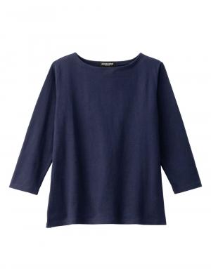 七分袖バスクTシャツ　マタニティ・授乳服【出産後も長く使える】29336