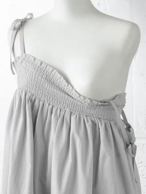 マタニティ ワンピース|【マタニティ・授乳服】【親子コーデ可】3WAYスカラップレースシャーリングワンピース【出産後も長く使える】