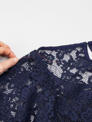 マタニティ トップス|【セット】総レーストップス&インナーキャミセット マタニティ・授乳服【出産後も長く使える】