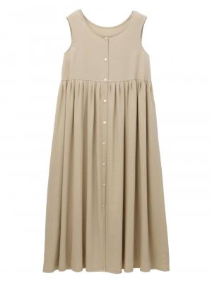 【マタニティ・授乳服】リネンライク3WAYワンピース【出産後も長く使える】29345