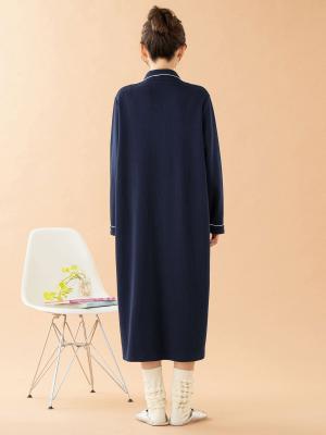 マタニティ パジャマ・ルームウェア|【授乳しやすい】ふんわりタッチキルティングネグリジェガウン