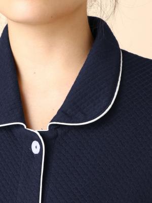 マタニティ パジャマ・ルームウェア|【授乳しやすい】ふんわりタッチキルティングネグリジェガウン