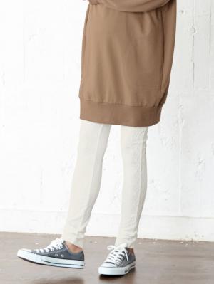 マタニティレッグウェア|【MAX55%OFF ブラックフライデーセール対象】【産前産後対応】ジャガードレギンス【出産後も長く使える】|オフ