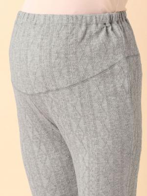 マタニティレッグウェア|【MAX55%OFF ブラックフライデーセール対象】【産前産後対応】ジャガードレギンス【出産後も長く使える】
