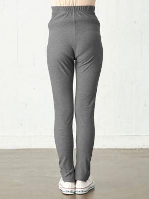 マタニティレギンス|ain（アイン）裏起毛リブレギンス【出産後も長く使える】