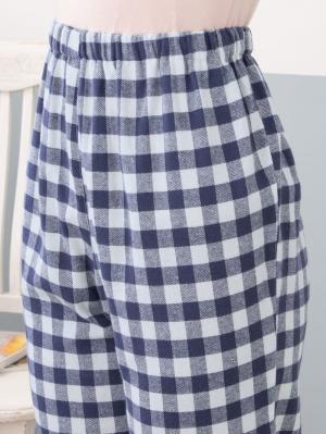 マタニティ パジャマ・ルームウェア|mutti ei（ムッティアイ）【授乳しやすい】ビエラ先染めチェックパジャマ