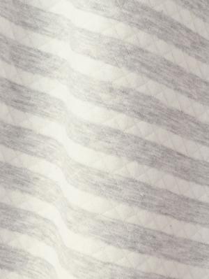 マタニティ パジャマ・ルームウェア|mutti ei（ムッティアイ）【授乳しやすい】ニットキルト先染めボーダーパジャマ