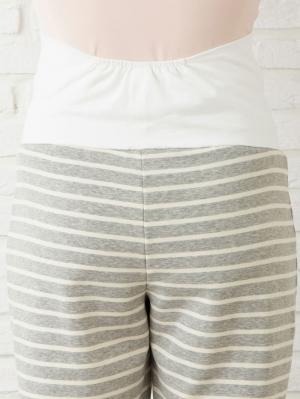 マタニティ パジャマ・ルームウェア|【授乳口付】【セット】リボンポケットワンピ＆産後も使えるパンツセットパジャマ