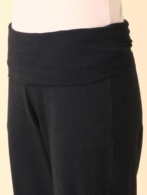 マタニティ パジャマ・ルームウェア|【授乳口付】【セット】もっちりフライス裏起毛ドロストワンピ＆産後も使えるパンツパジャマ