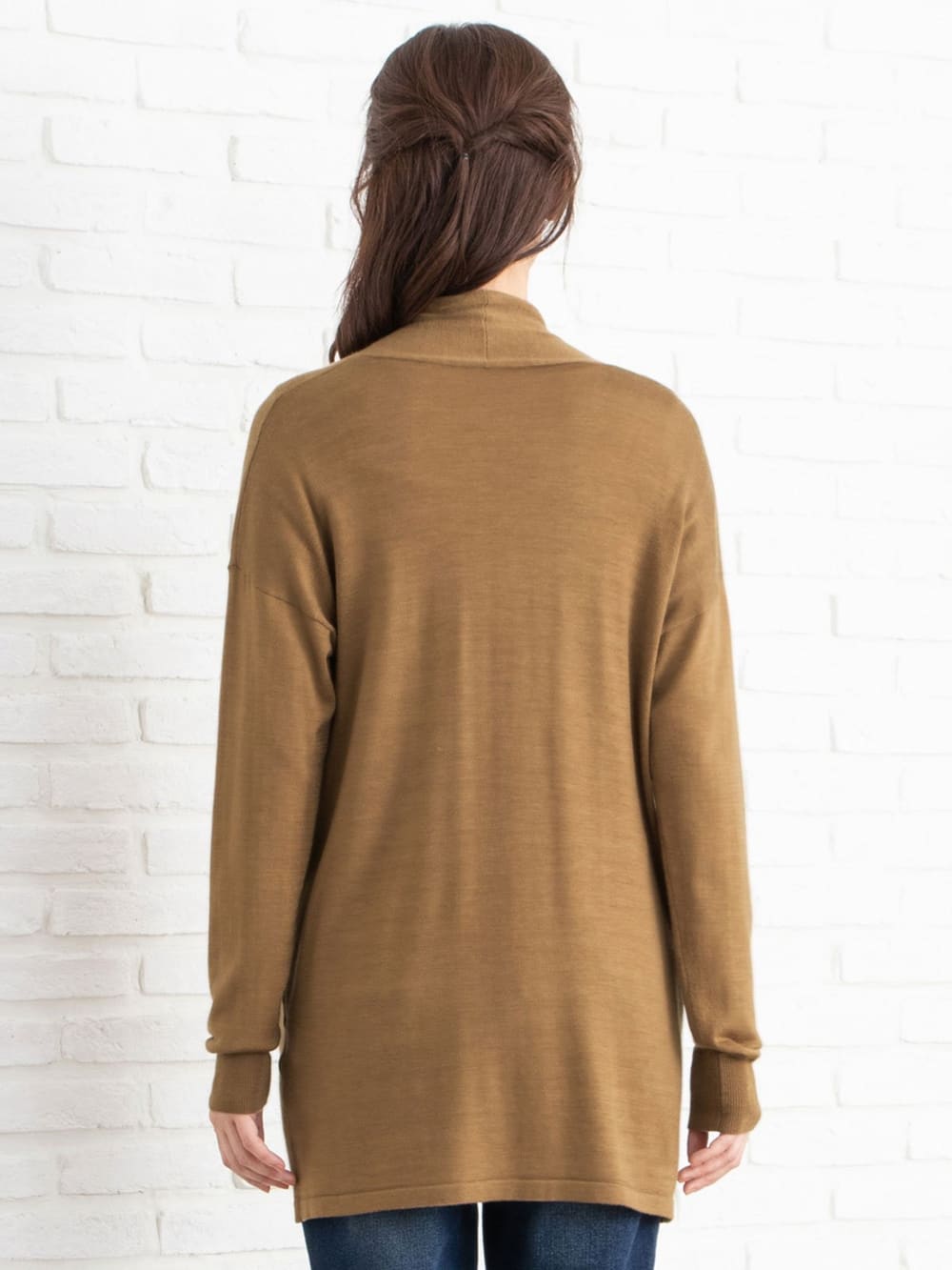 マタニティ トップス|ショールミドルトッパーカーディガン　マタニティ・授乳服【出産後も長く使える】