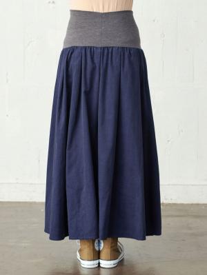 マタニティ スカート|【産前産後対応】コーデュロイタックスカート【出産後も長く使える】