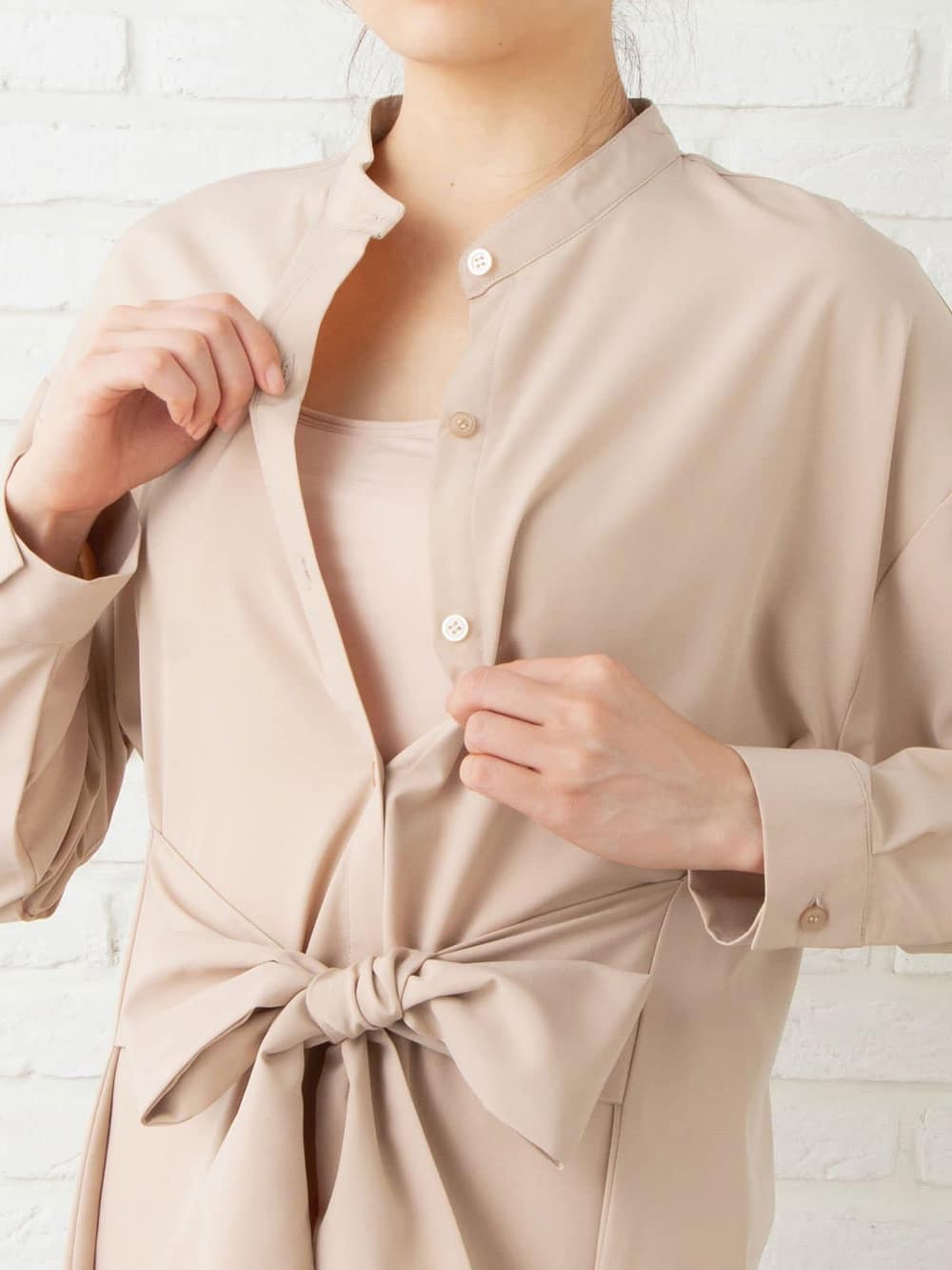 マタニティ ワンピース|【MAX55%OFF ブラックフライデーセール対象】ストレッチローン2WAYワンピース　マタニティ・授乳服【出産後も長く使える】