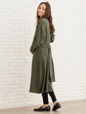 マタニティ ワンピース|【MAX55%OFF ブラックフライデーセール対象】ストレッチローン2WAYワンピース　マタニティ・授乳服【出産後も長く使える】