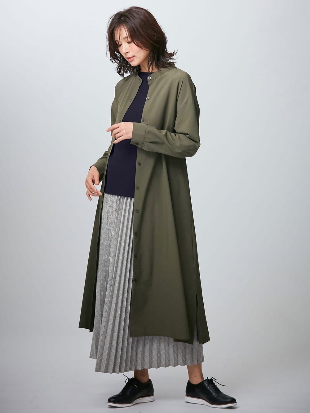 マタニティ ワンピース|【MAX55%OFF ブラックフライデーセール対象】ストレッチローン2WAYワンピース　マタニティ・授乳服【出産後も長く使える】