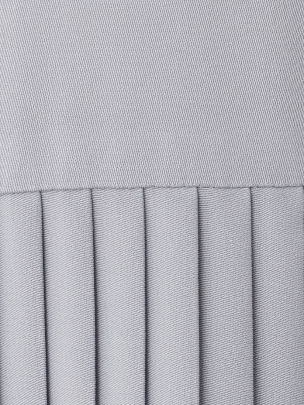 マタニティ ワンピース|ツイル裾プリーツシャツワンピース　マタニティ・授乳服【出産後も長く使える】