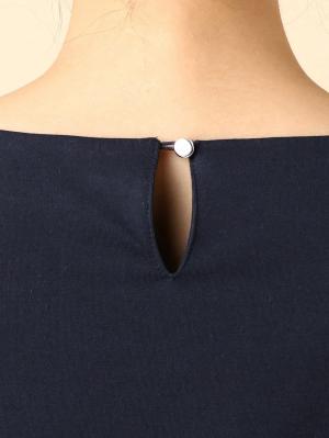 マタニティ ワンピース|【セット】ポンチプルオーバー＆タックフレアスカートセット　マタニティ・授乳服【出産後も長く使える】