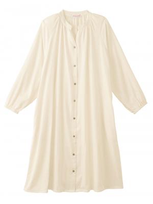 マタニティ パジャマ・ルームウェア|【授乳しやすい】【産前産後対応パンツ付き】Wガーゼパジャマ＆産前産後レギンス|アイボリー