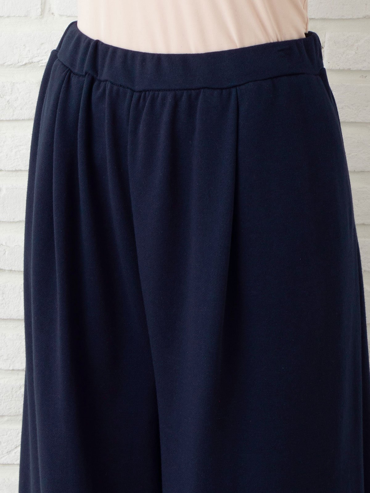 アウトレット|【産前産後対応】フロントインできる楽ちん裏毛サイドスリットロングパンツ【出産後も長く使える】