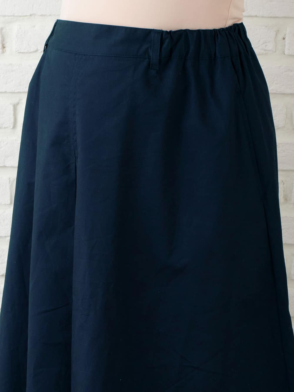 アウトレット|【産前産後対応】フロントタックチノロングスカート【出産後も長く使える】