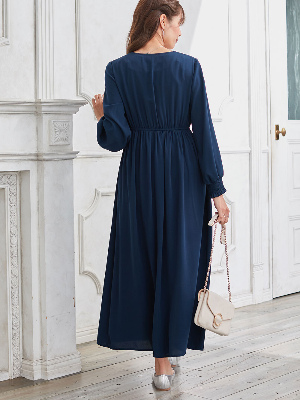 マタニティワンピース2WAY普段も　WACOAL清楚おしゃれ　冠婚葬祭二次会法事 マタニティワンピース2WAY普段も WACOAL清楚おしゃれ 冠婚葬祭