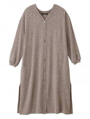 【2WAY】前後2WAYロングカーディガンワンピース　マタニティ・授乳服 29487