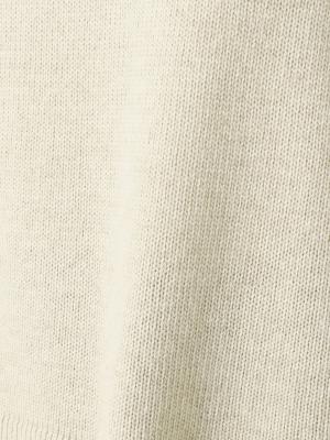 アウトレット|ウール混ボリュームスリーブVネックトップス　マタニティ・授乳服【出産後も長く使える】