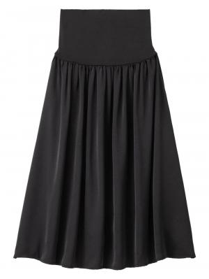 マタニティ ワンピース|【セット】もっちりケーブルボトルニット＆ロングスカートセット　マタニティ・授乳服|キャメル