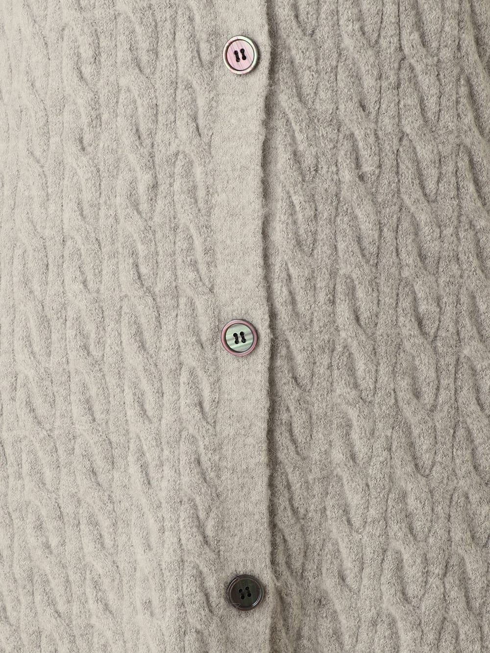 マタニティ ワンピース|【2WAY】もっちりケーブルニットワンピカーディガン　マタニティ・授乳服