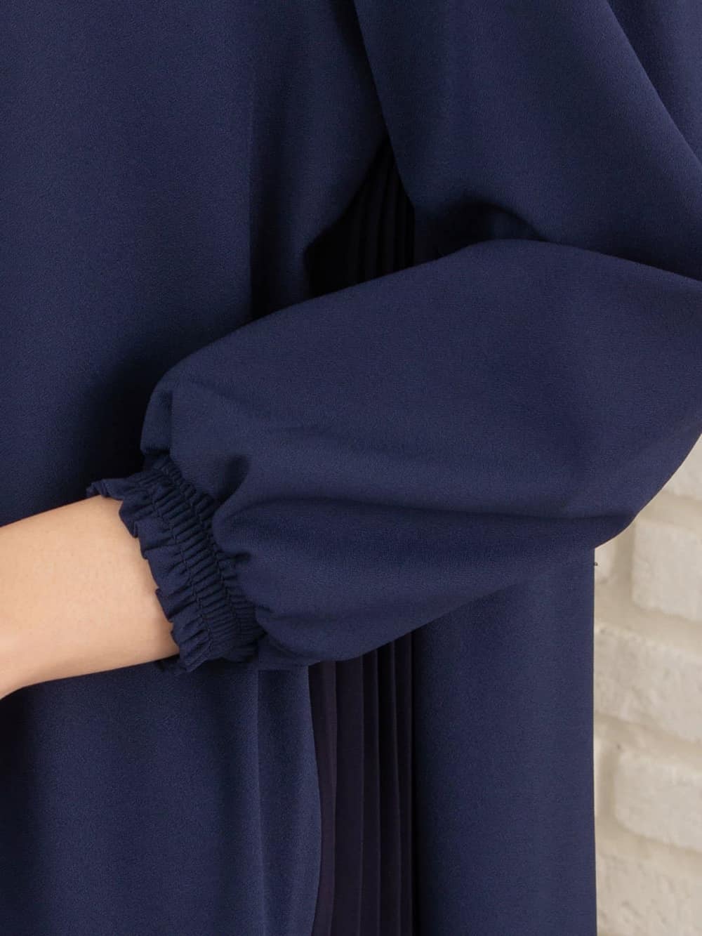 マタニティ ワンピース|サイドプリーツワンピース　マタニティ・授乳服【出産後も長く使える】