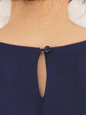 マタニティ ワンピース|サイドプリーツワンピース　マタニティ・授乳服【出産後も長く使える】