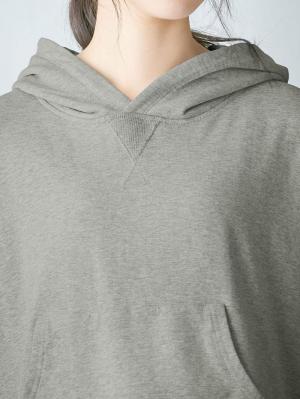 アウトレット|裏起毛BIGスウェットパーカ　マタニティ・授乳服【出産後も長く使える】