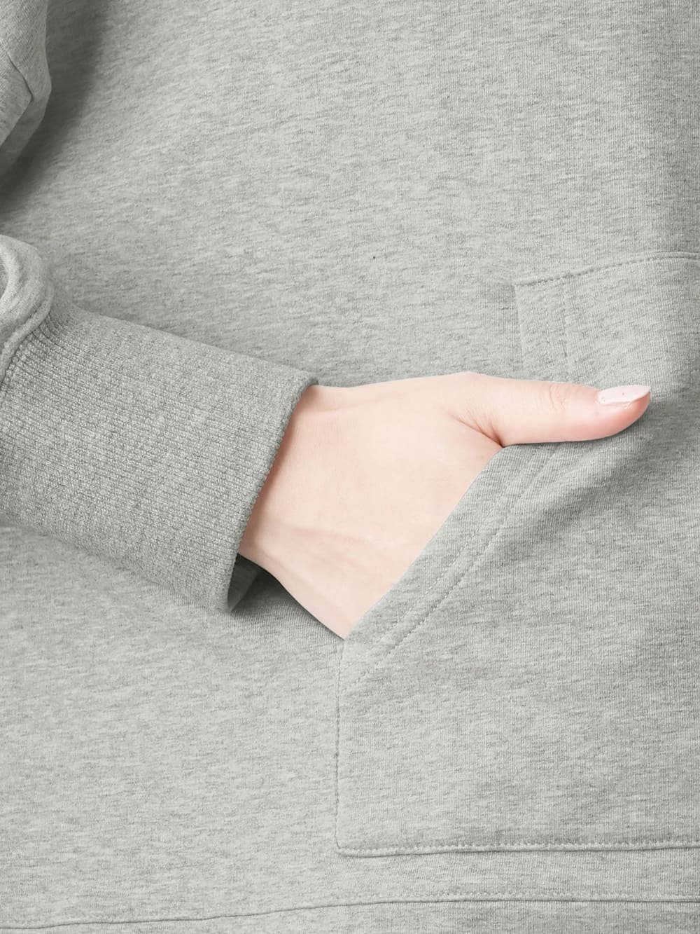 アウトレット|裏起毛BIGスウェットパーカ　マタニティ・授乳服【出産後も長く使える】