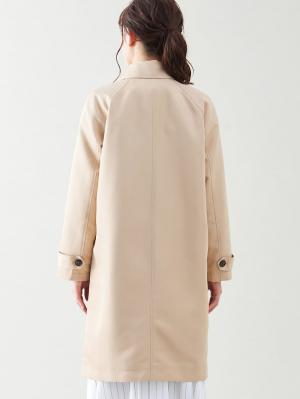 マタニティ アウター（コート）・ママコート|ain（アイン）【撥水加工】【防花粉】ダッカー付きステンカラーママコート