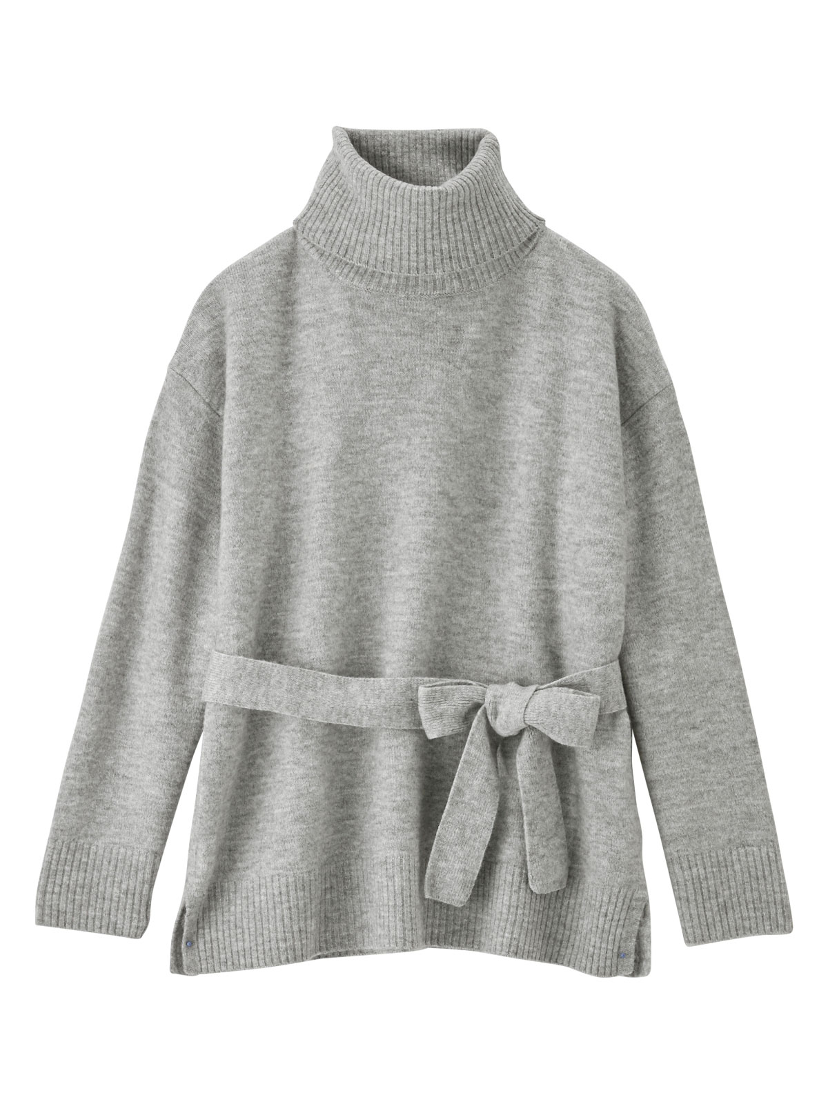 マタニティ トップス|Vicente for mom（ヴィセンテフォーマム）タートルニットトップス　マタニティ・授乳服|グレー