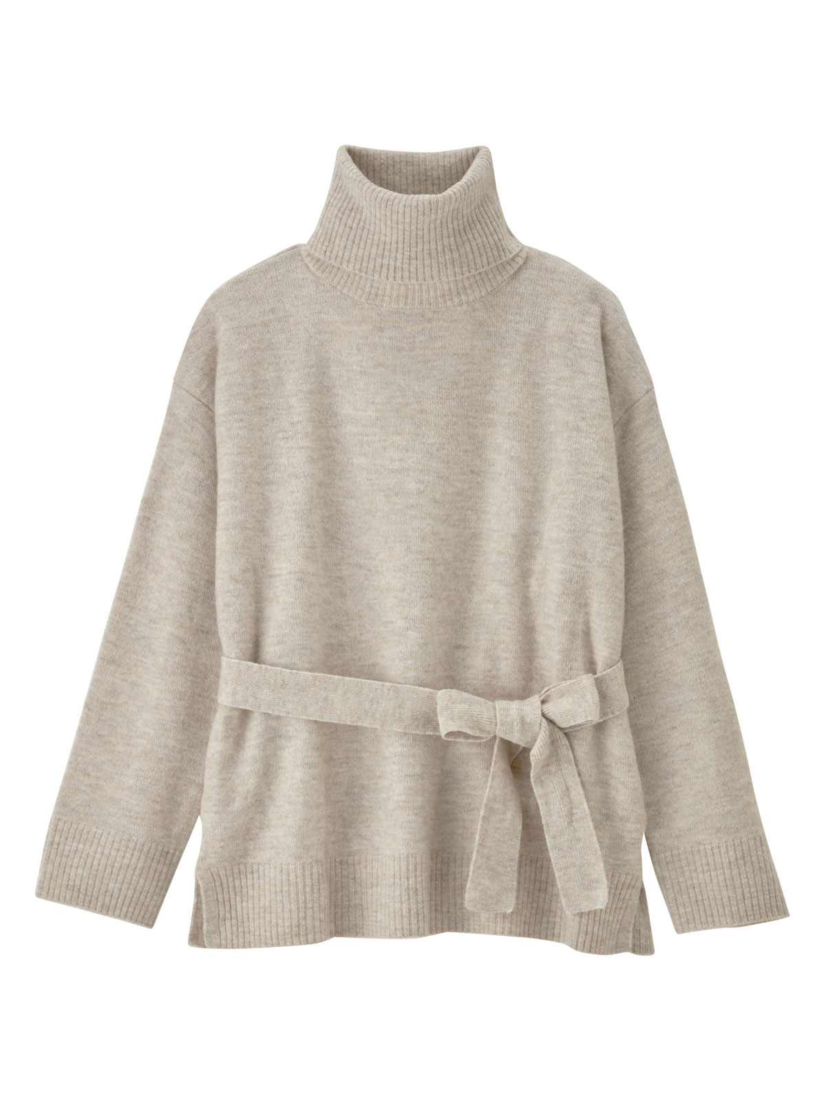 マタニティ トップス|Vicente for mom（ヴィセンテフォーマム）タートルニットトップス　マタニティ・授乳服|ベージュ