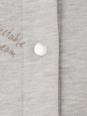 マタニティ パジャマ・ルームウェア|【授乳口付】スムースアイスクリームプリント×無地パンツ2WAYパジャマ