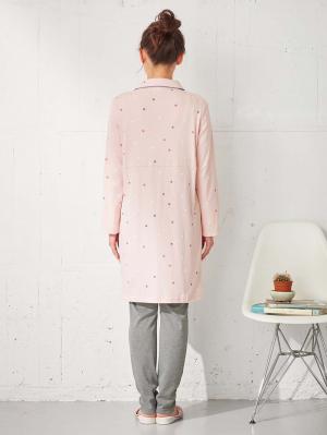 マタニティ パジャマ・ルームウェア|mutti ei（ムッティアイ）【授乳口付】スムースマルチ星柄パジャマ