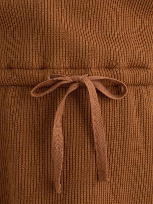 マタニティ ワンピース|ain（アイン）ニットソー裏起毛スリットワンピース　マタニティ・授乳服