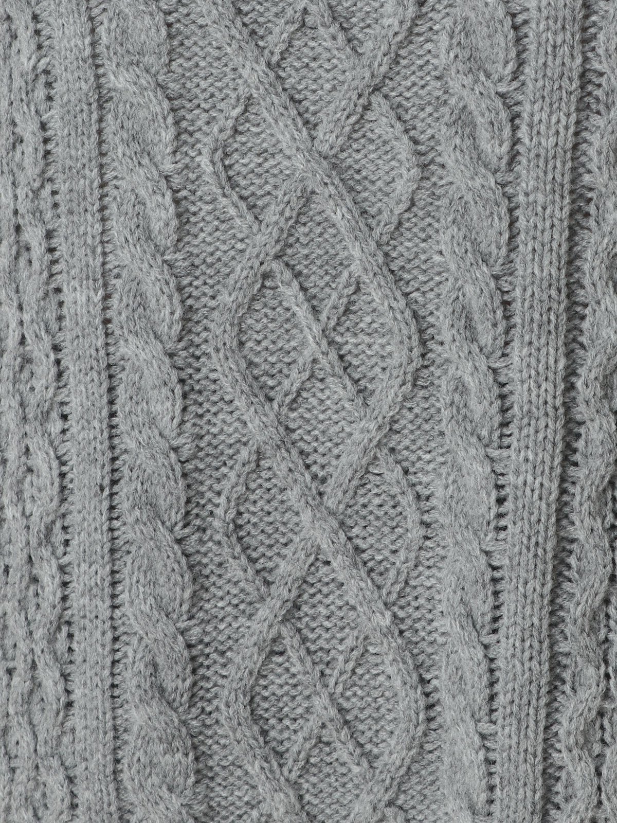 マタニティ トップス|サイドボタンケーブルニット　マタニティ・授乳服