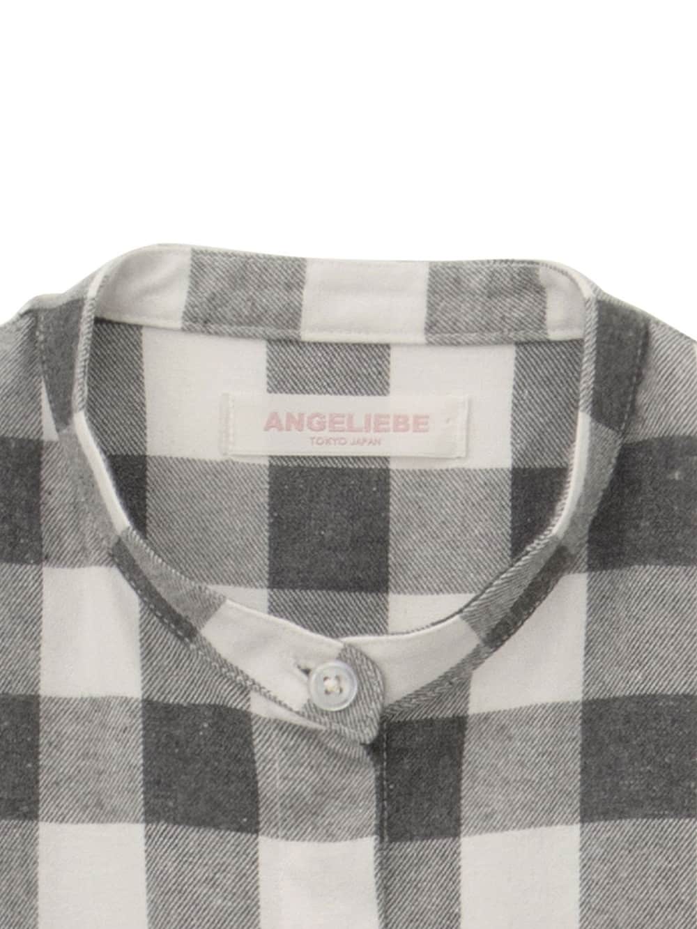 マタニティ パジャマ・ルームウェア|【授乳口付】ブロックチェックネルネグリジェ