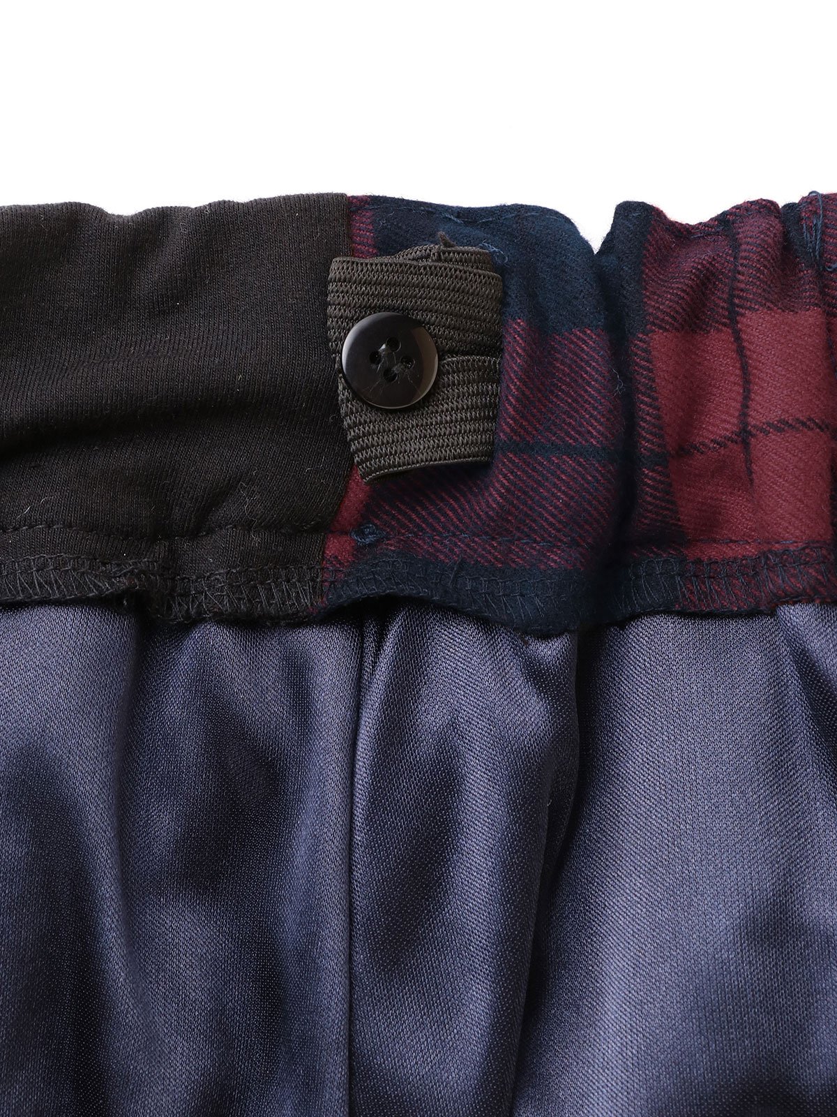 アウトレット|【産前産後対応】チェックキルトスカート【出産後も長く使える】