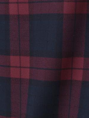 アウトレット|【産前産後対応】チェックキルトスカート【出産後も長く使える】